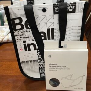 Lululemon Ear Loop Face Mask